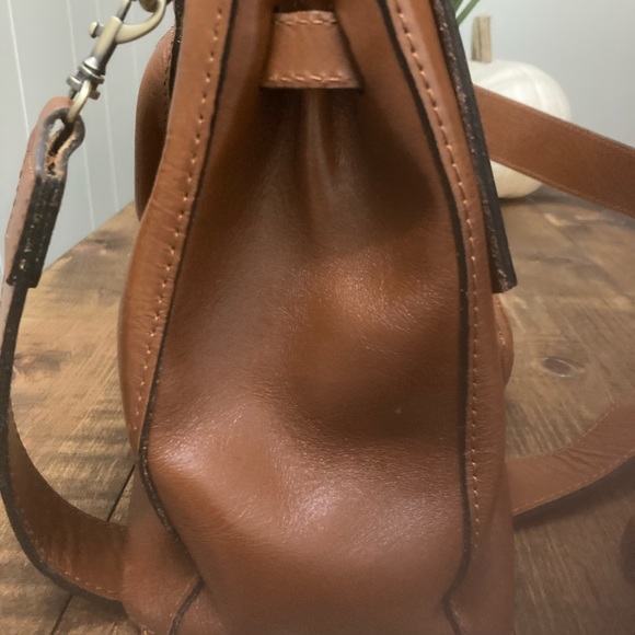 Patricia bash brown leather handbag - Picture 7 of 11